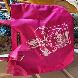Juicy Couture Fuchsia Graphic Tote